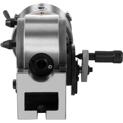 BS-0 Dividing Head 5 Inch, Precision Dividing Head Set with 5" 3-jaw Chuck & Tailstock Dividing Plates for Milling Machine.
