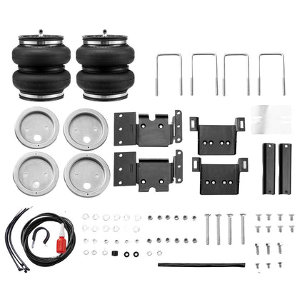 Air Bag Suspension Kit, Air Springs Suspension Bag Kit Compatible with 2011-2019 Chevrolet Silverado 2500/3500HD and GMC Sierra 2500/3500HD 4WD RWD, 5000 lbs Loading, 5 to 100 PSI.