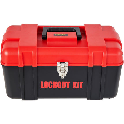 42 PCS Lockout Tagout Kits Electrical Loto Kit for Electrical Risk Removal.