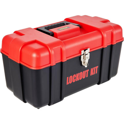 42 PCS Lockout Tagout Kits Electrical Loto Kit for Electrical Risk Removal.