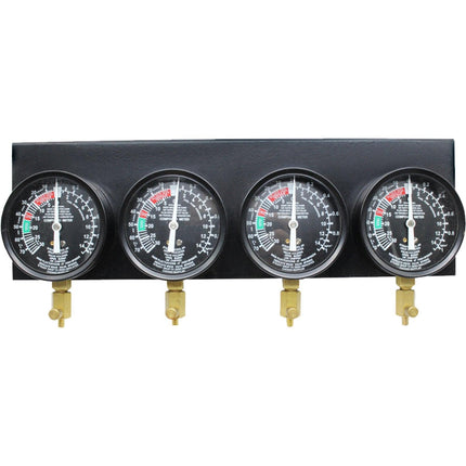 Fuel Vacuum Carburetor Synchronize Tool Kit Fuel Vacuum Carburetor Synchronizer carb sync Gauge Set with Rubber Hose.