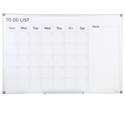 Magnetic Whiteboard Dry Erase Board 36" x 24" Wall Mounted for Office.