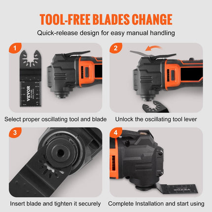 50PCS Oscillating Saw Blades, Universal Quick Release Oscillating Saw Blades, Multitool Tool Blades for Wood Plastic Aluminum, Fit Dewalt Bosch Milwaukee Hitachi Chicago Craftsman.