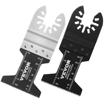 30PCS Multi Tool Blades Kits, Universal Quick Release Oscillating Saw Blades, 8 Types Wood Metal Plastic Oscillating Tool Blades, Fit Dewalt Bosch Milwaukee Hitachi Chicago Craftsman.
