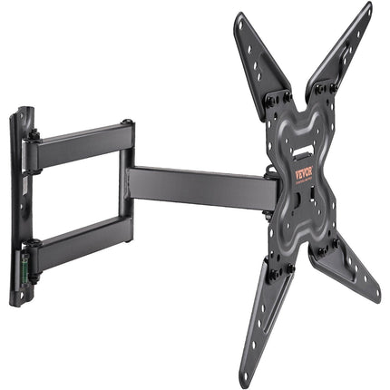 Full Motion TV Mount Fits for Most 26-55 inch TVs, Swivel Tilt Horizontal Adjustment TV Wall Mount Bracket with Articulating Arm, Max VESA 400x400mm , Holds up to 99 lbs.