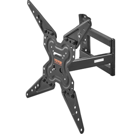 Full Motion TV Mount Fits for Most 26-55 inch TVs, Swivel Tilt Horizontal Adjustment TV Wall Mount Bracket with Articulating Arm, Max VESA 400x400mm , Holds up to 99 lbs.