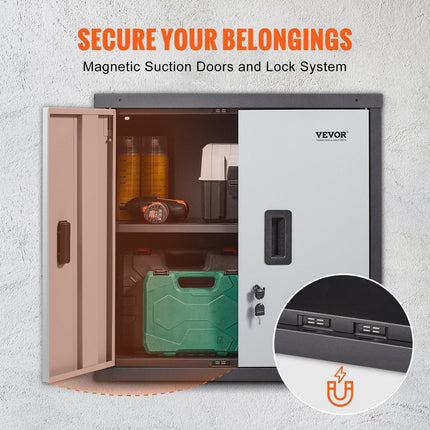 Foldable Wall Cabinet Garage Cabinet Wall Mounted 26.