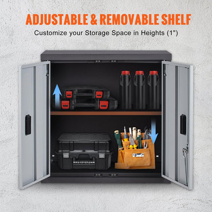 Foldable Wall Cabinet Garage Cabinet Wall Mounted 26.