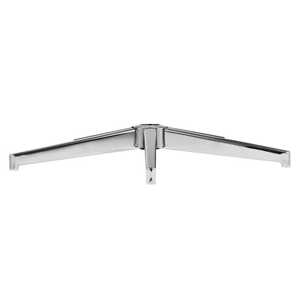 Office Chair Base Replacement, 710 mm 1134 kg Static Load Capacity, Heavy Duty Universal Computer Desk Chair Stool Base Part with Reinforced Metal Legs, Desk Chair Base Replacement Parts, Silver.