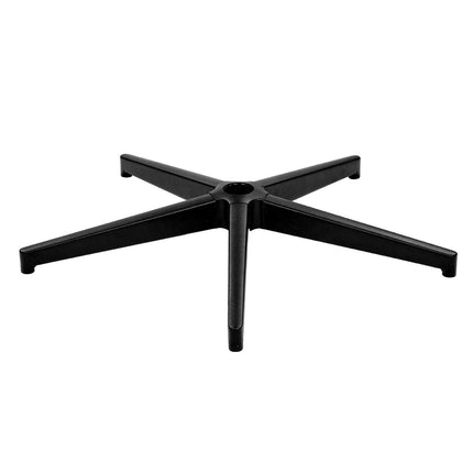 Office Chair Base Replacement, 710 mm, 1134 kg Static Load Capacity, Heavy Duty Universal Computer Desk Chair Stool Base Part with Reinforced Metal Legs, Desk Chair Base Replacement Parts, Black.