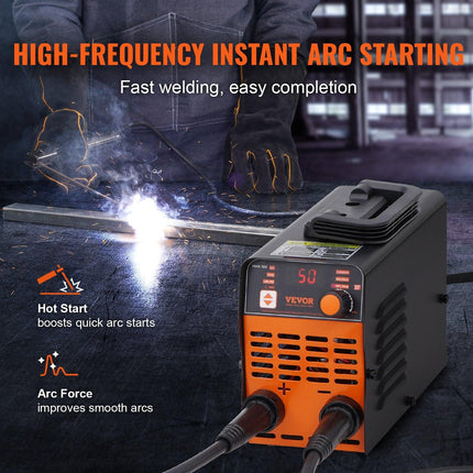 ARC Stick Welder 220V 120A 2-in-1 Lift TIG Welding Machine Hot Start.