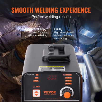 ARC Stick Welder 220V 160A 2in1 Lift TIG Welding Machine Hot Start.