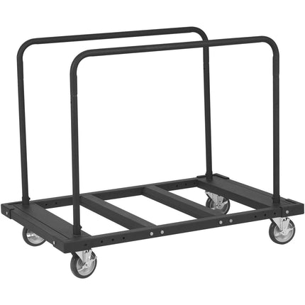 Drywall Cart, 1800 LBS Panel Dolly Cart with 45.28" x 29.13" Deck and 5" Swivel Wheels, Heavy-Duty Drywall Sheet Cart, Handling Wall Panel, Sheetrock, Lumber, for Garage, Home, Warehouse.