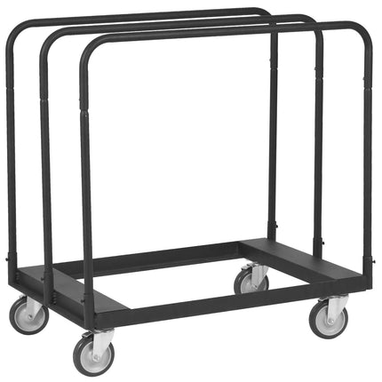 Drywall Cart, 1500 LBS Panel Dolly Cart with 36.02" x 24.02" Deck and 5" Swivel Wheels, Heavy-Duty Drywall Sheet Cart, Handling Wall Panel, Sheetrock, Lumber, for Garage, Home, Warehouse.