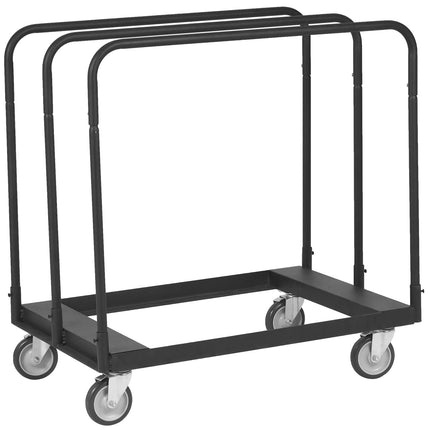 Drywall Cart, 1500 LBS Panel Dolly Cart with 36.02" x 24.02" Deck and 5" Swivel Wheels, Heavy-Duty Drywall Sheet Cart, Handling Wall Panel, Sheetrock, Lumber, for Garage, Home, Warehouse.