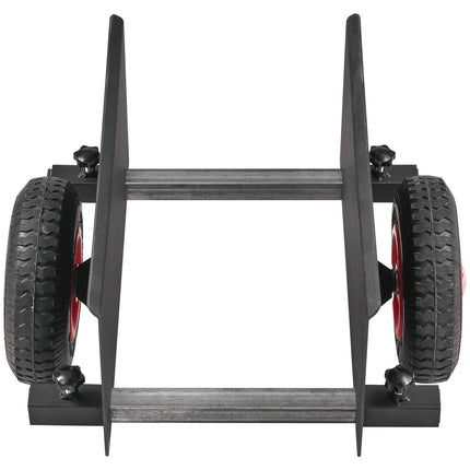 Panel Dolly, 600LBS Capacity Slab Dolly, Heavy-duty Drywall Mover with 8" Pneumatic Wheels, Adjustable Clamp Panel Cart for Drywall Sheet, Material Handling, All Terrain Moving Cart.