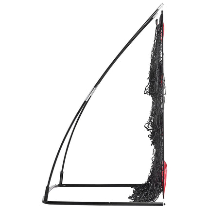 9 Hole Baseball Softball Pitching Net 9 Pocket Hitting Practice 49"x42".