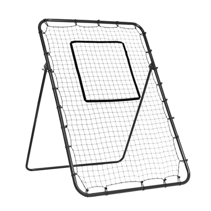Baseball And Softball Rebounder Net, 4 x 6 Feet PitchBack Baseball Nest for Pitching and Fielding Training, Pitch Return Trainer Rebound Net with Pitching Target, 4 Adjustable Angles.