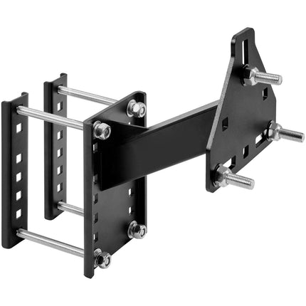 Spare Tire Carrier, Trailer Spare Tire Mount, 160 lbs Capacity, Utility Trailer Accessories Fits Most 4 & 5 & 6 & 8 Lugs Wheels on 4", 4.25", 4.5", 4.75", 5", 5.5", 6", 6.5" Bolt Patterns.