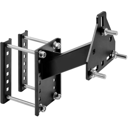 Spare Tire Carrier, Trailer Spare Tire Mount, 160 lbs Capacity, Utility Trailer Accessories Fits Most 4 & 5 & 6 & 8 Lugs Wheels on 4", 4.25", 4.5", 4.75", 5", 5.5", 6", 6.5" Bolt Patterns.