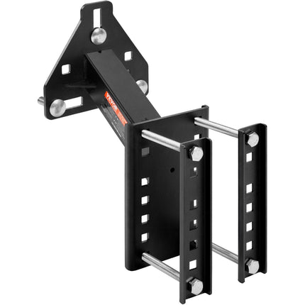 Spare Tire Carrier, Trailer Spare Tire Mount, 160 lbs Capacity, Utility Trailer Accessories Fits Most 4 & 5 & 6 & 8 Lugs Wheels on 4", 4.25", 4.5", 4.75", 5", 5.5", 6", 6.5" Bolt Patterns.