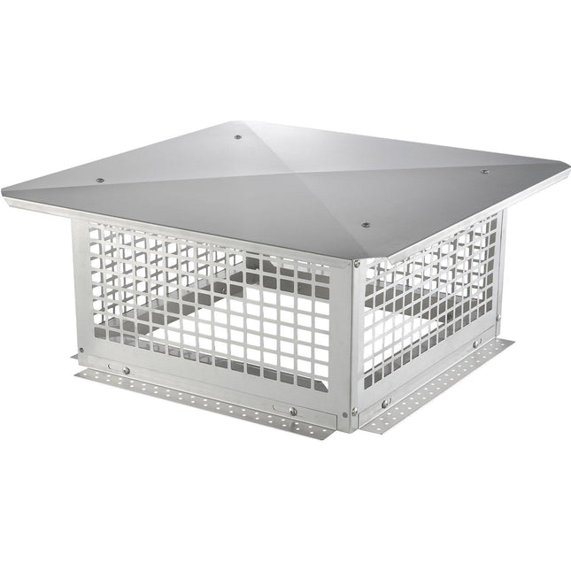 Chimney Cap 17” x 17” 304Stainless Steel Fireplace Flue Caps Cover Mesh.