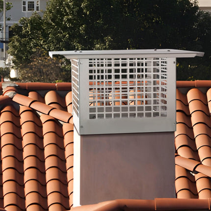Chimney Cap 17” x 17” 304Stainless Steel Fireplace Flue Caps Cover Mesh.