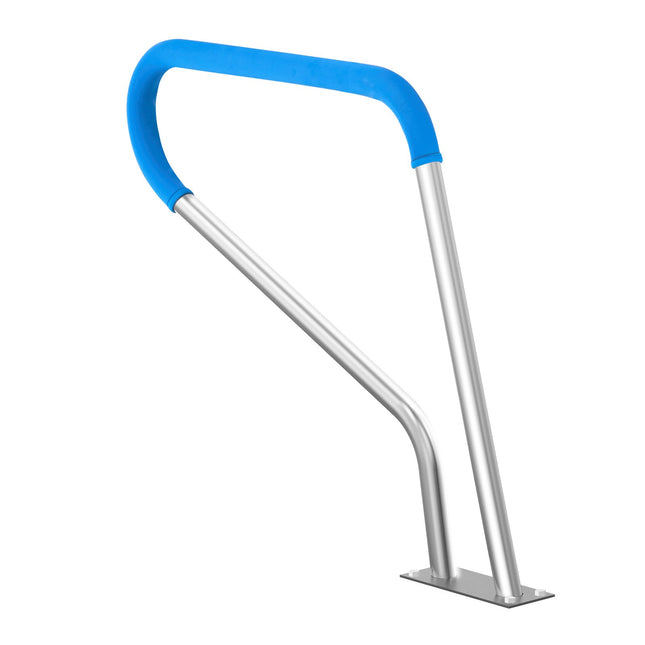 Pool Handrail 39 x 32 inch Stainless Steel with Base Plate for Spas.