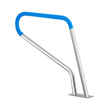 Pool Handrail 39 x 32 inch Stainless Steel with Base Plate for Spas.