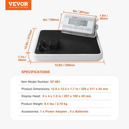 Portable Medical Scale Digital Physician Weight Scale Anti-Slip Mat 550LBS.