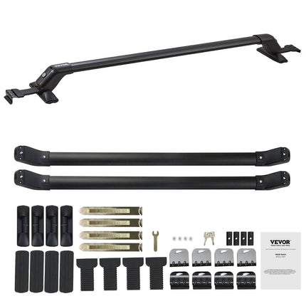 VEVOR Universal Roof Rack Crossbar for Naked Roof Vehicle Aluminum with Lock.