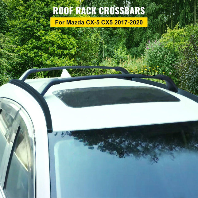 VEVOR Roof Rack Compatible with Mazda CX-5 CX5 2017 2018 2019 2021 4PCS Roof Rack Rail Cross Bar Crossbar.