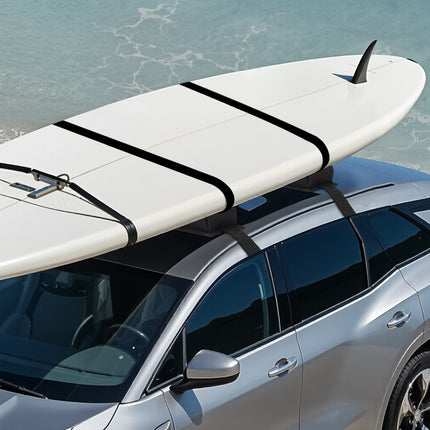 Soft Roof Rack Pads 15.5in 176lbs Load Capacity for Kayak Canoe Surfboard.