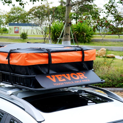 Roof Rack Cargo Basket 200 LBS 51"x36"x5" for SUV Truck with Luggage Bag.