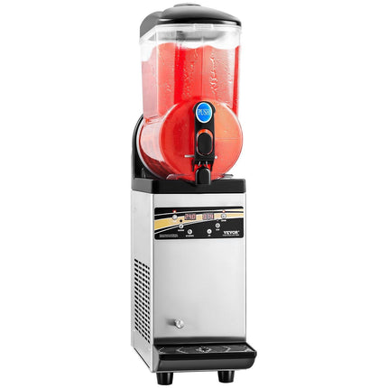 VEVOR Commercial Slushy Machine 15L Margarita Smoothie Frozen Drink Maker.