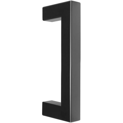 10 Pack Cabinet Pulls, 3in / 76mm Center to Center Slim Square Kitchen Cabinet Drawer, Stainless Steel Modern Kitchen Cupboard Door Handles for Kitchen Bathroom Bar Hardware Matte Black.