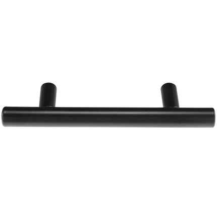 30 Pack Cabinet Pulls, 3in / 76mm Center to Center Slim Kitchen Cabinet Drawer, Stainless Steel Modern Kitchen Cupboard Door Handles for Kitchen Bathroom Bar Hardware Matte Black.