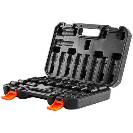 360 Degree Swivel Impact Sockets Set 14pcs 6-Point 3/8in Drive Socket Set.