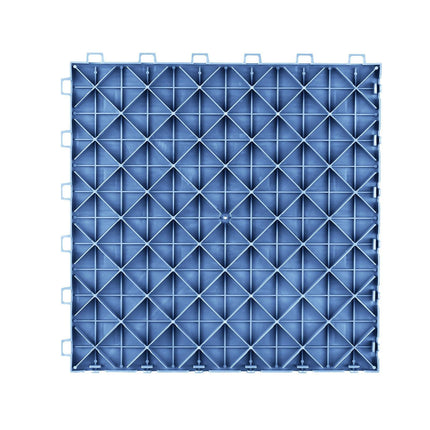 Garage Tiles Interlocking 12x12 in 25 Pack Garage Flooring Tiles Blue.