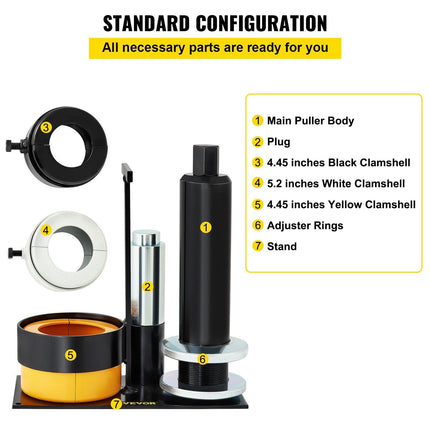 Carrier & Pinion Bearing Puller Clamshell B.