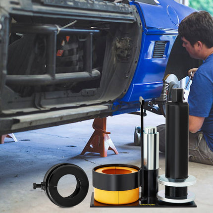 Carrier & Pinion Bearing Puller, Compatible with Dana 30, 40, 60, 70, Ford 9\" Bearings, Pinion Puller Tool with 2 Clamshells, 45# Steel Clamshell Carrier Bearing Puller for Auto Repair.