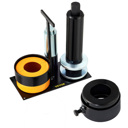 Carrier & Pinion Bearing Puller, Compatible with Dana 30, 40, 60, 70, Ford 9\" Bearings, Pinion Puller Tool with 2 Clamshells, 45# Steel Clamshell Carrier Bearing Puller for Auto Repair.