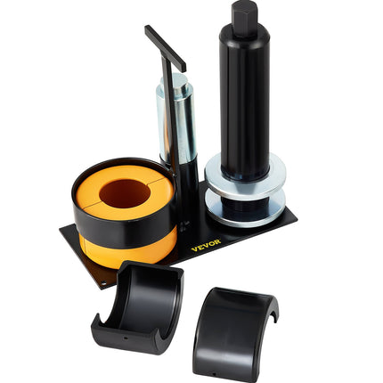 Carrier & Pinion Bearing Puller, Compatible with Dana 30, 40, 60, 70, Ford 9\" Bearings, Pinion Puller Tool with 2 Clamshells, 45# Steel Clamshell Carrier Bearing Puller for Auto Repair.