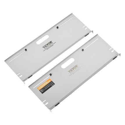 Wheel Alignment Tool, 2-Pack Alignment Tool Toe Plates, Stainless Steel Toe Angle Measurement Tool Plate, 4 Alignment Rods and Magnetic Slots, Includes Measuring Tapes & Conversion Chart.