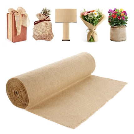 Burlap Fabric Roll Burlap Tree Wrap 914 mm x 45.7 m for Crafts & Plants.