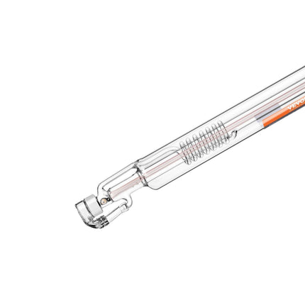 Laser Tube, 50W CO2 Laser Tube for Laser Engraver and Cutter Machine, 850 mm Length, 50 mm Diameter, Glass Laser Cutting Tube with TEM00 Beam Mode, for Wood Acrylic Fabric Leather Bamboo.