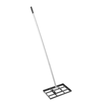 254 x 430 mm Lawn Leveling Rake 1980 mm Adjustable Handle for Yard Golf Court.