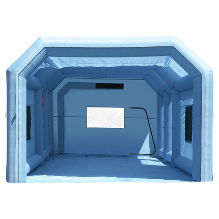 Inflatable Paint Booth 27.9x15.7x10.8ft Inflatable Spray Booth 950W+750W.