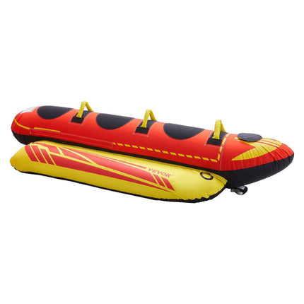 Towable Tubes for Boating 1-3 Riders Inflatable Boat Tubes Towables 510lbs.