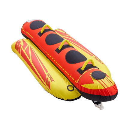 Towable Tubes for Boating 1-3 Riders Inflatable Boat Tubes Towables 510lbs.